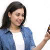 woman with CBD tincture in hand