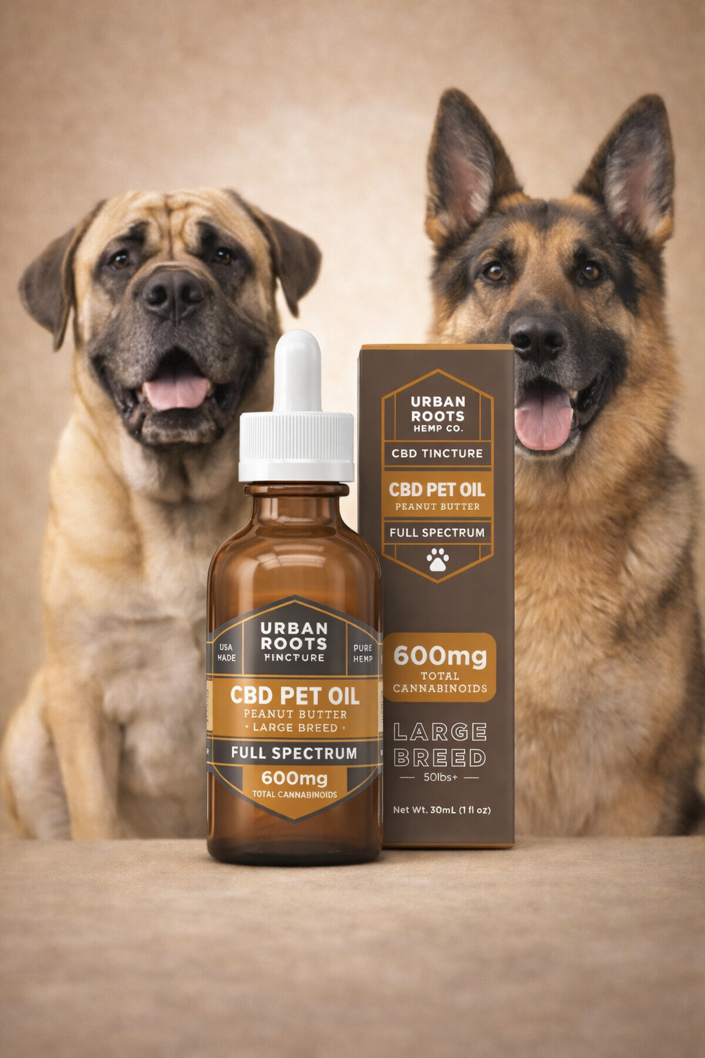 CBD for Pets: Large Breed Full Spectrum Pet | Urban Roots