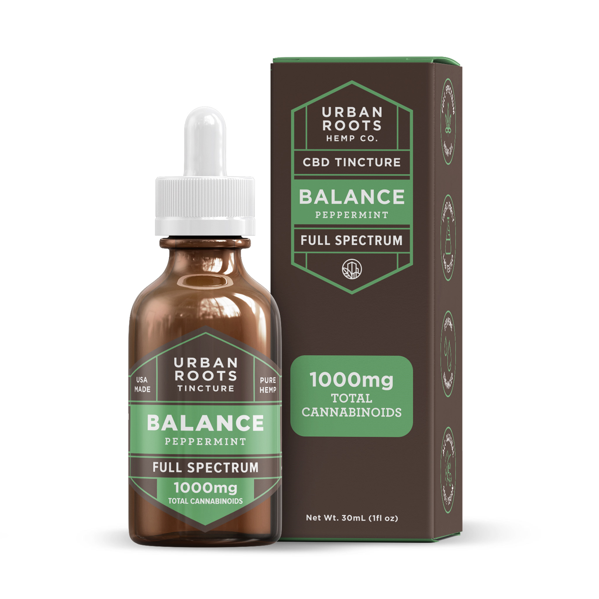 Full Spectrum BALANCE Tincture | Urban Roots CBD