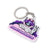 Kozmic Gardens Keychain by Urban Roots Hemp Co. — award-winning Michigan-made hemp product, third-party lab-tested.