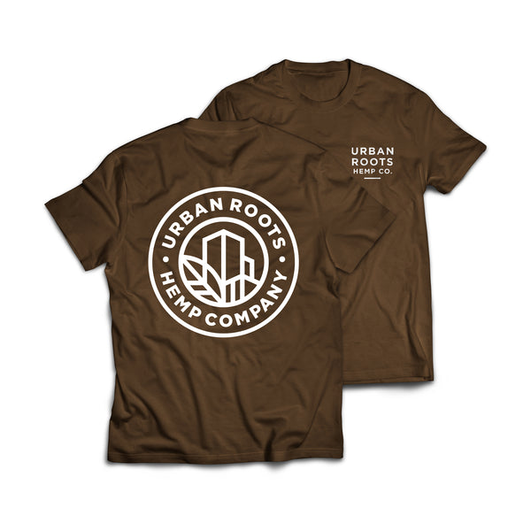 T-Shirt by Urban Roots Hemp Co. — award-winning Michigan-made hemp product, third-party lab-tested.
