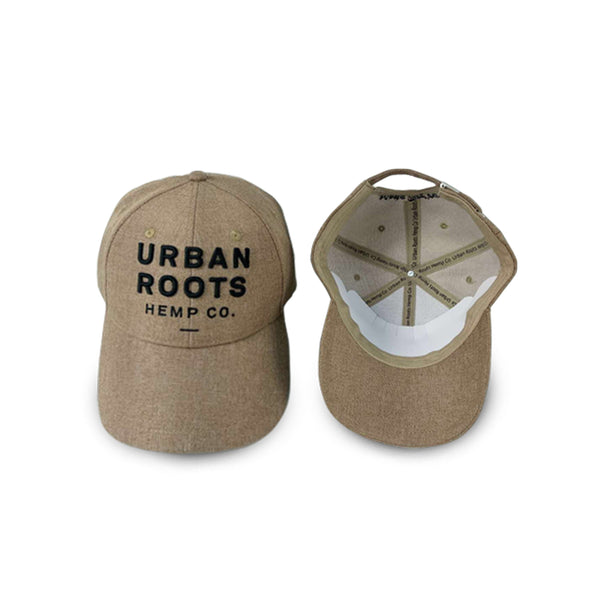Hemp Hat by Urban Roots Hemp Co. — award-winning Michigan-made hemp product, third-party lab-tested.
