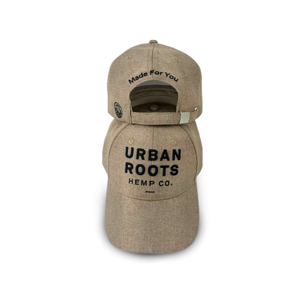 Hemp Hat by Urban Roots Hemp Co. — award-winning Michigan-made hemp product, third-party lab-tested.