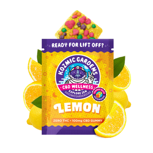 Kozmic Lemon 100mg Gummy