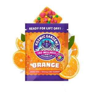 Kozmic Orange 100mg Gummy