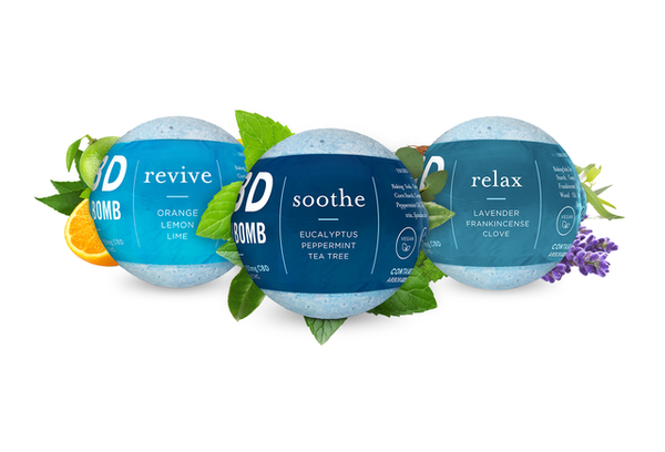 Arbor & Shore Bath Bomb - 3 Pack