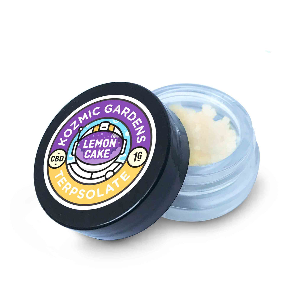 Kozmic Gardens Terpsolate  combines 99%+ pure CBD isolate with all-natural terpenes for  an out-of-this-world vaping journey with deep zen-like effects.