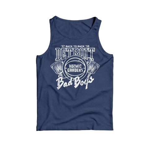 Kozmic Gardens Back 2 Back Tank Top by Urban Roots Hemp Co. — award-winning Michigan-made hemp product, third-party lab-tested.